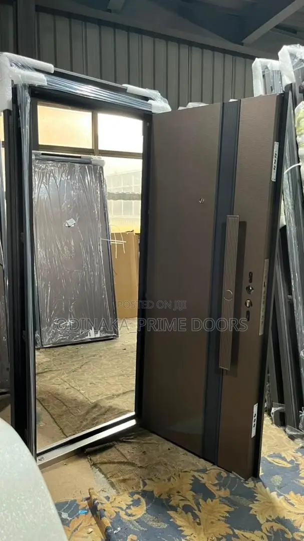 7ft by 3ft Turkish Bulletproof Copper Door (Bronze Brown Design)