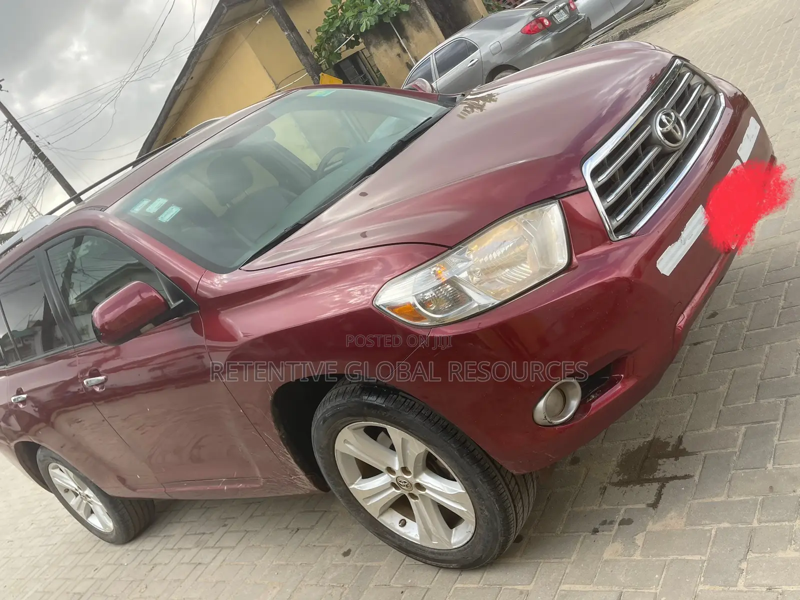 Toyota Highlander Limited 2010 Red