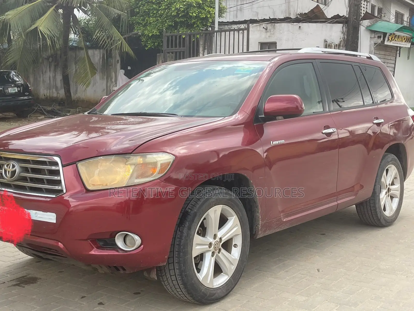 Toyota Highlander Limited 2010 Red