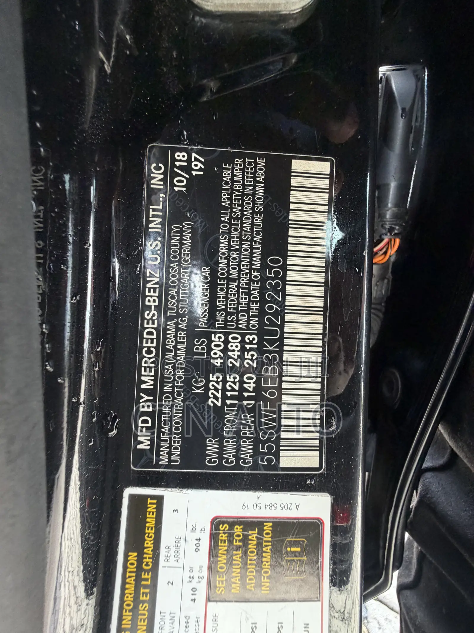 Mercedes-Benz C43 2019 Black