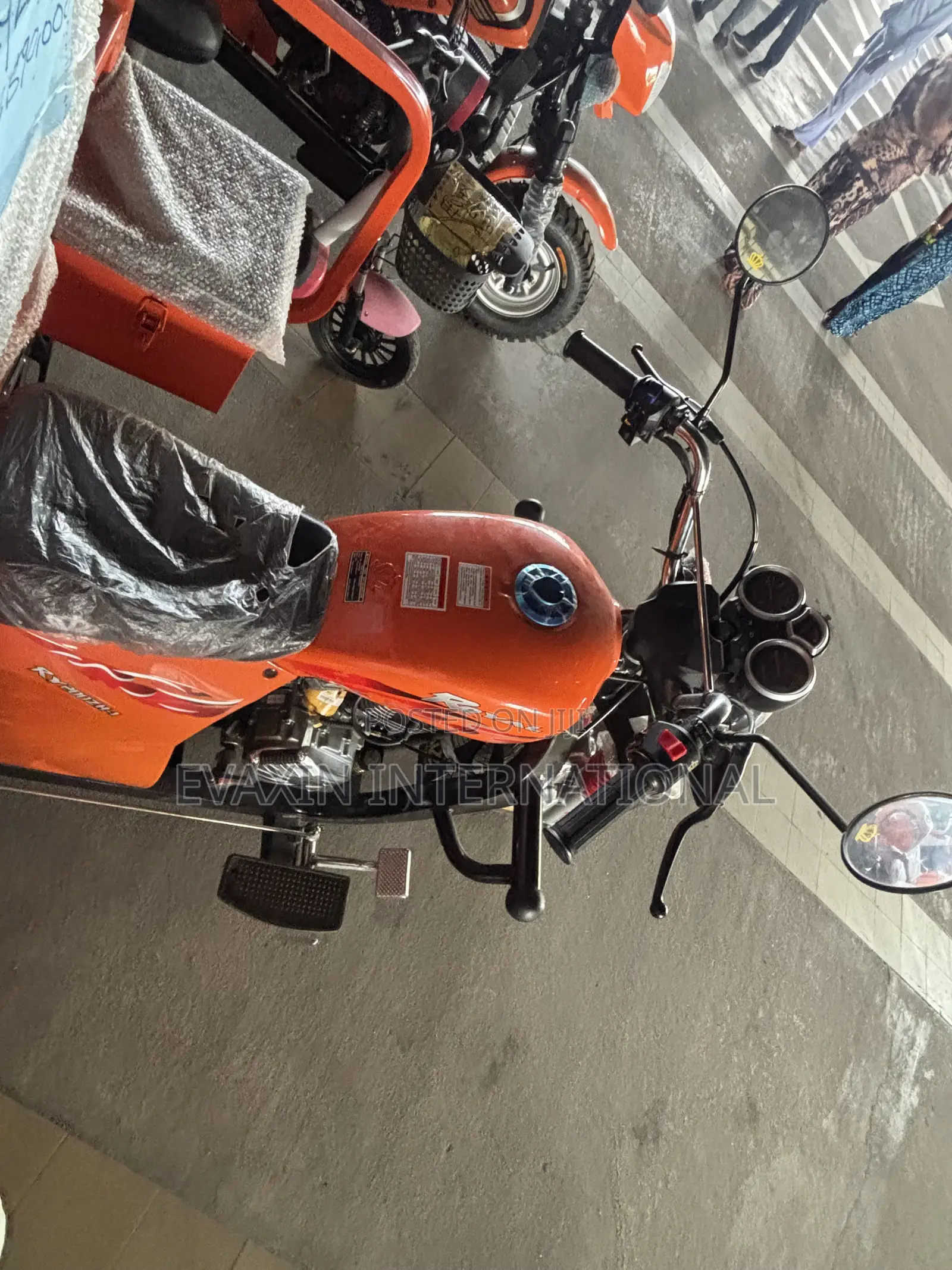 New Royal Motorcycle 2026 Orange
