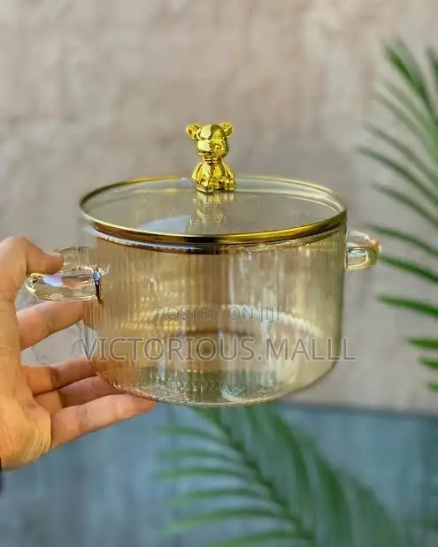 High Borosilicate Cooking Glass Pot