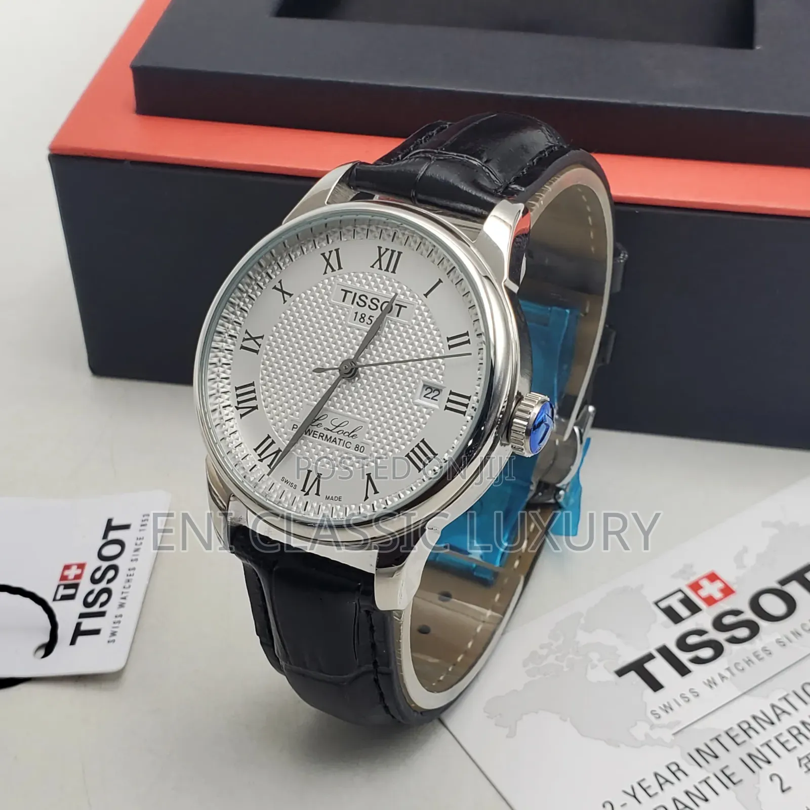 Original Designer Leather Wristwatches Tissot