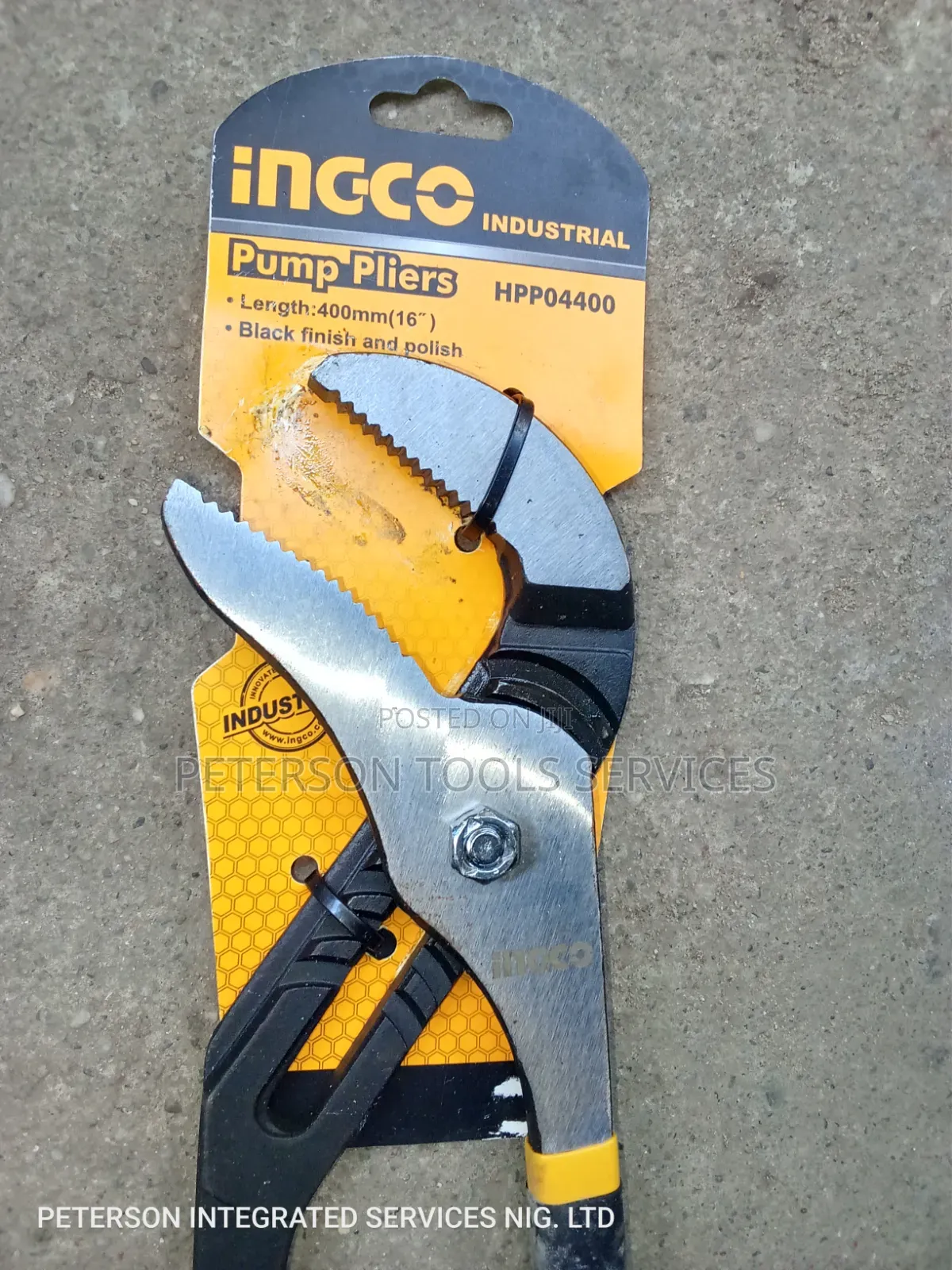 16" Water Pump/Adjustable Groove- Joint Pliers 400mm