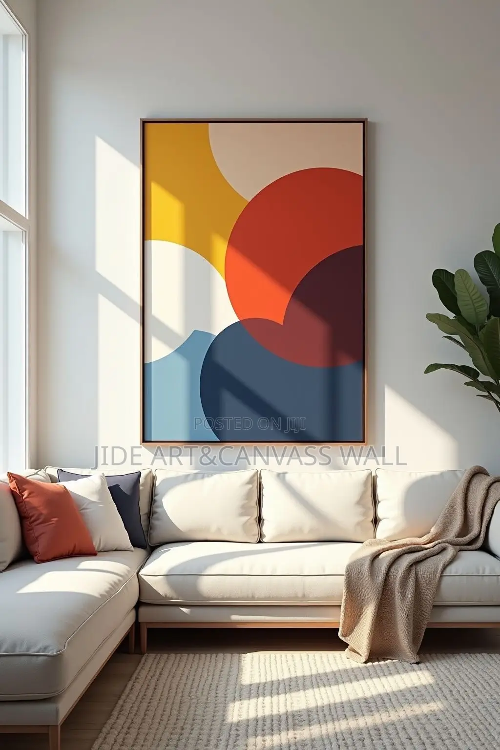 A Modern Abstract Wall Canvass Decor Art Frames