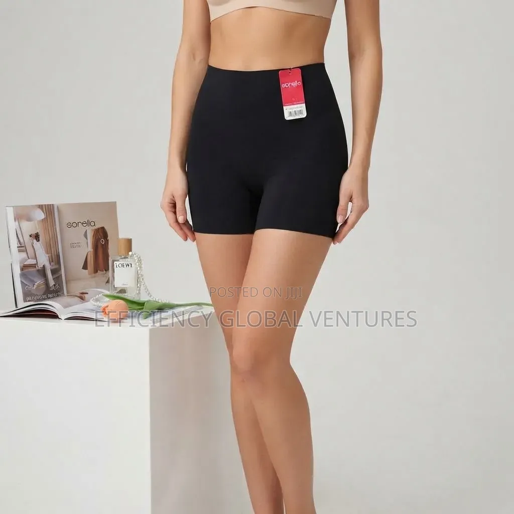 3 Set Women's Seamless Short Tights – Stretch Body Shaper Shorts