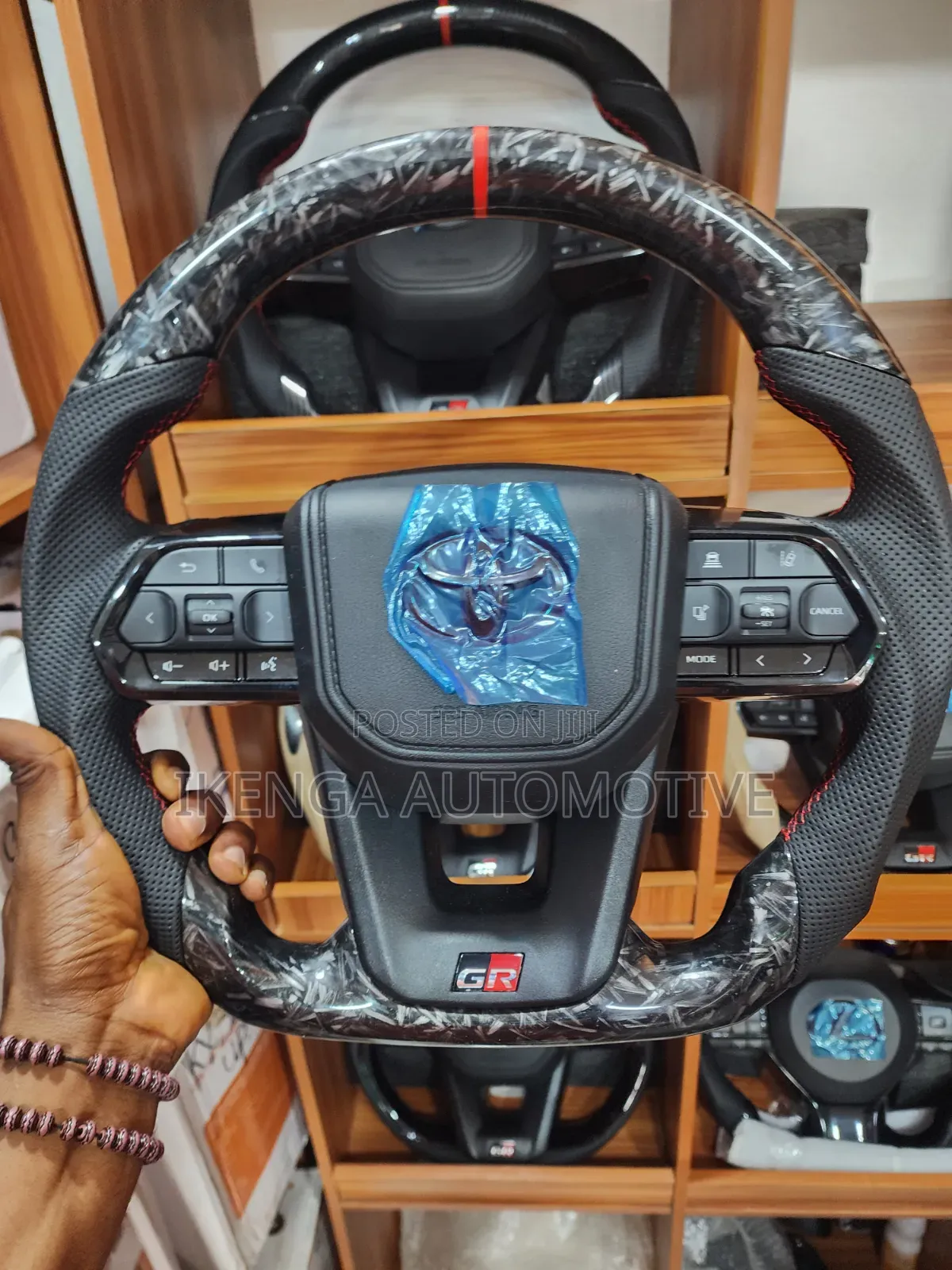 Toyota GR Upgrading Steering Wheel