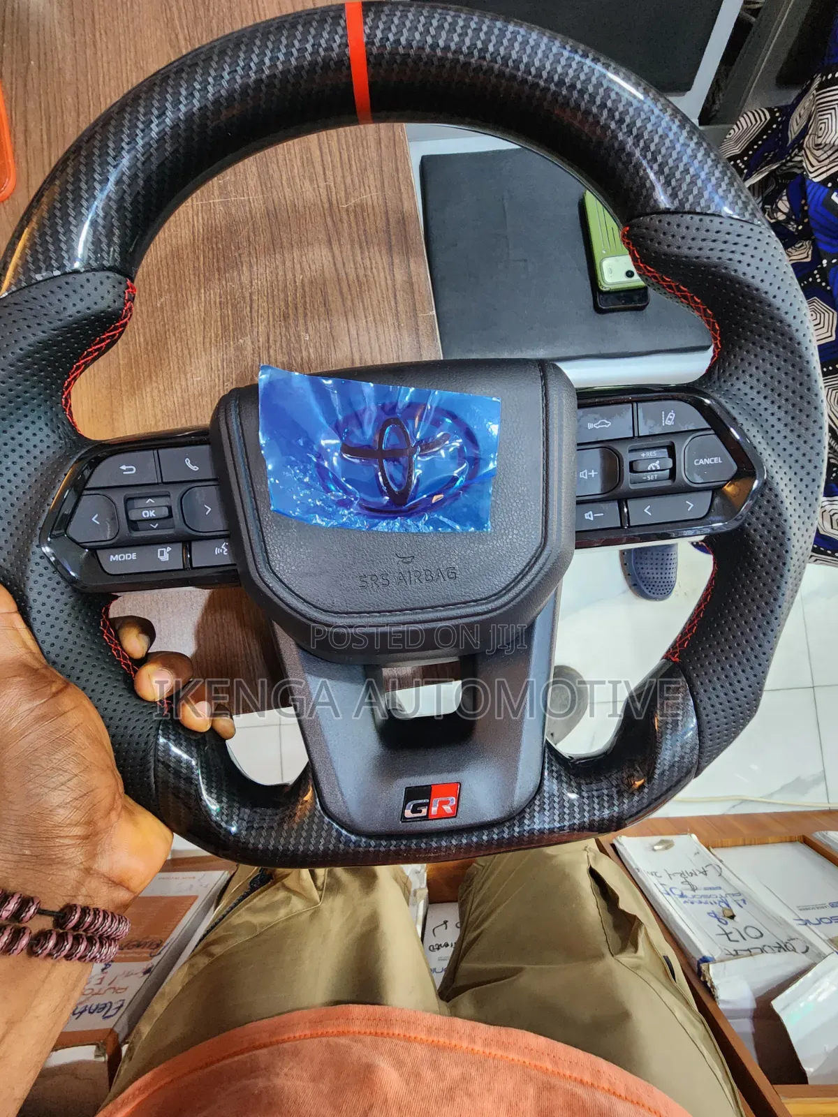 Toyota GR Upgrading Steering Wheel