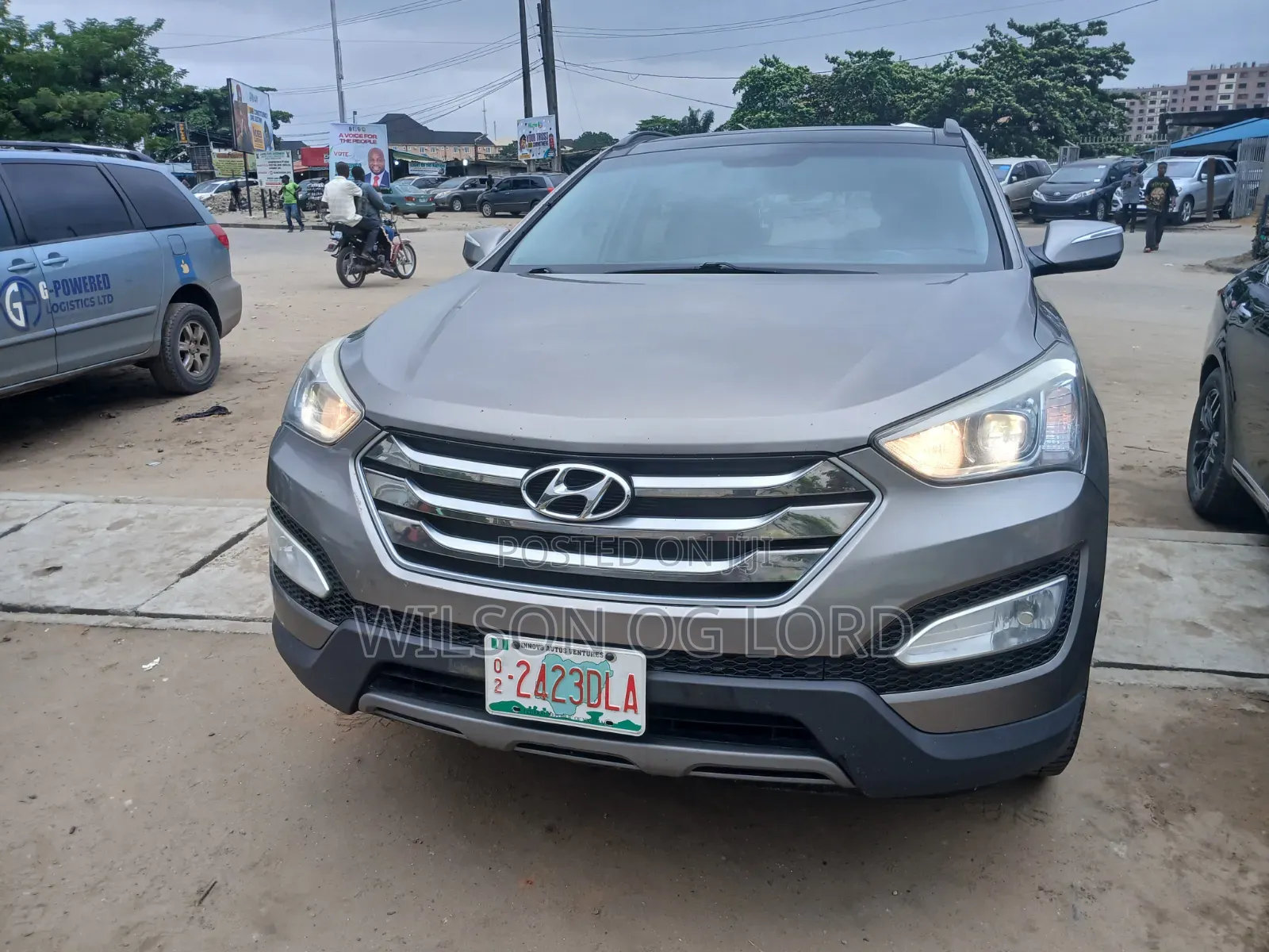 Hyundai Santa Fe 2014 Silver