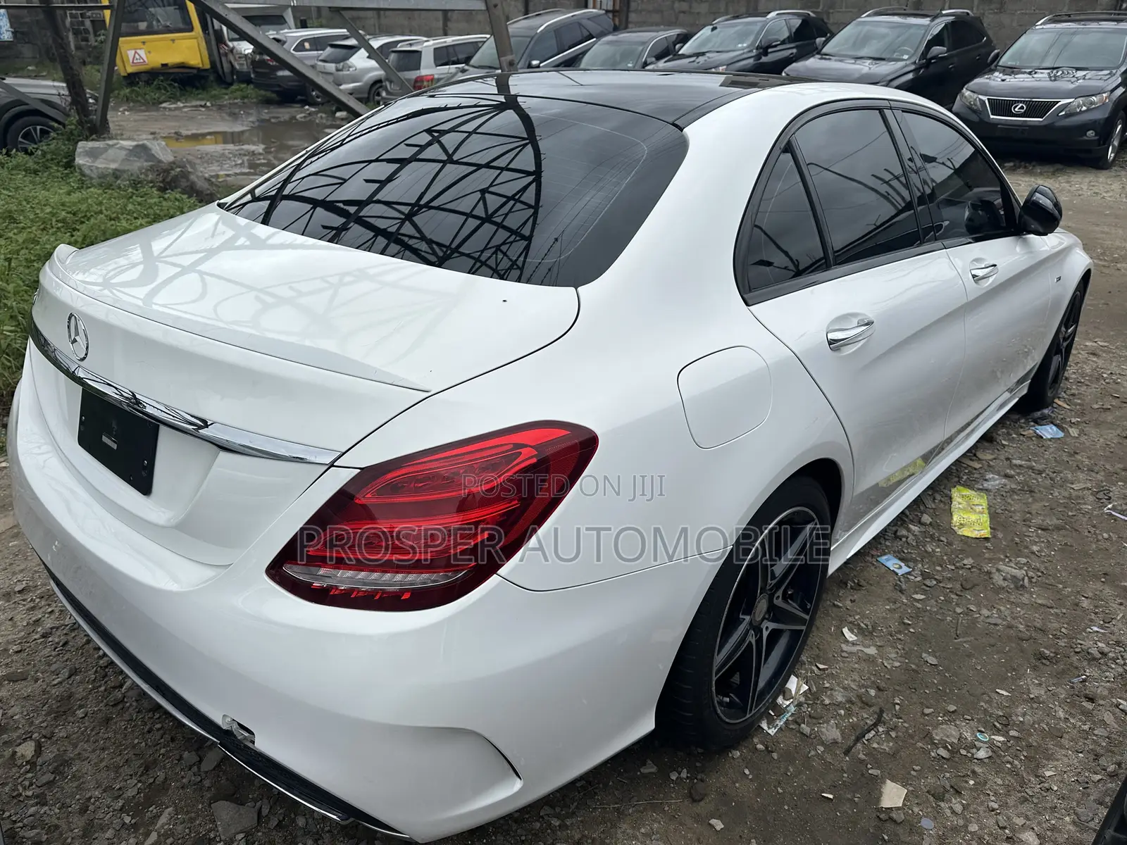 Mercedes-Benz C450 2016 White