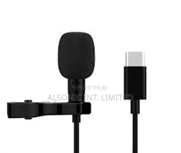 USB Type C/Lightening Lavalier Lapel Microphone JBC-051