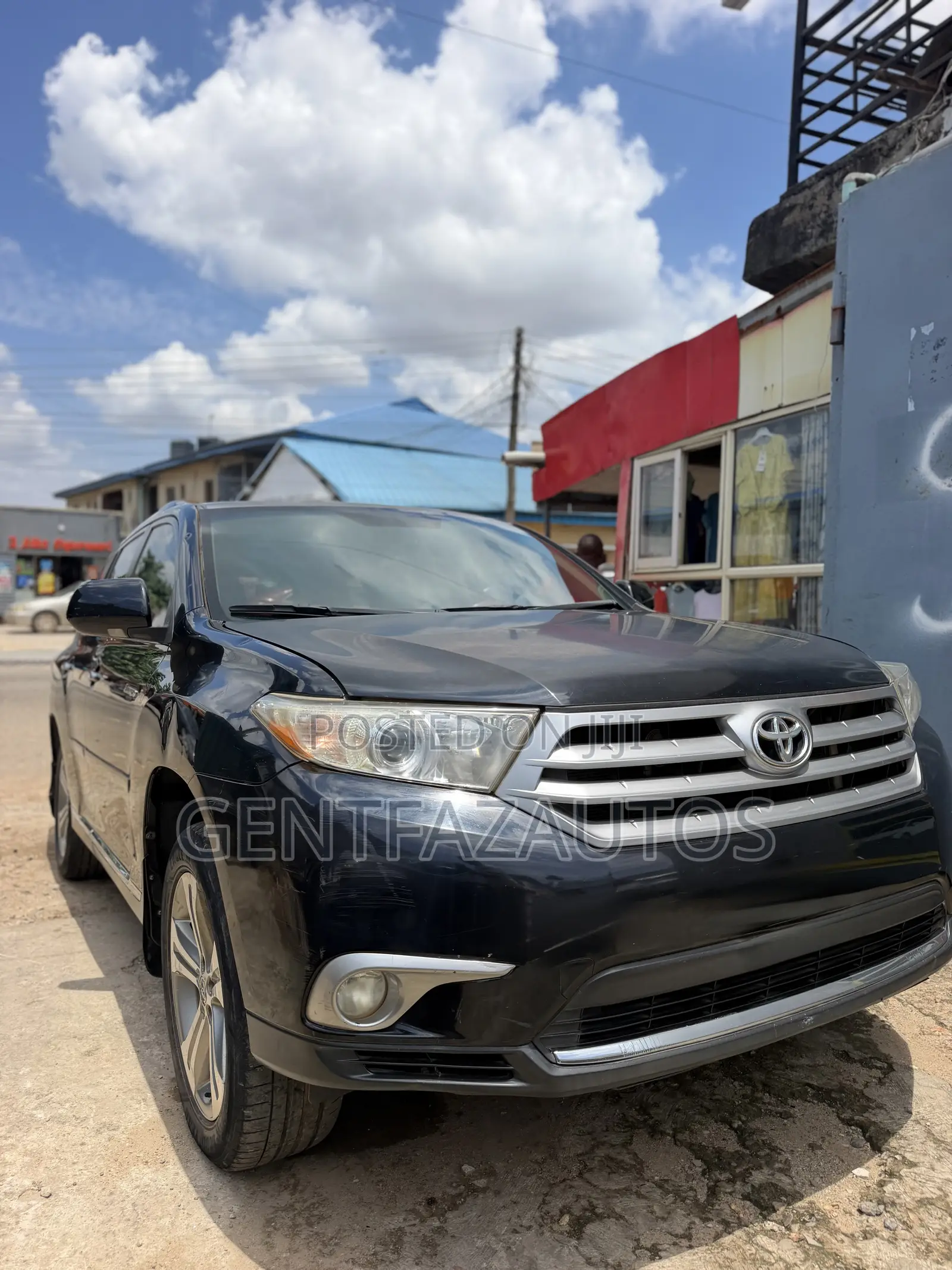 Toyota Highlander Limited 2011 Black