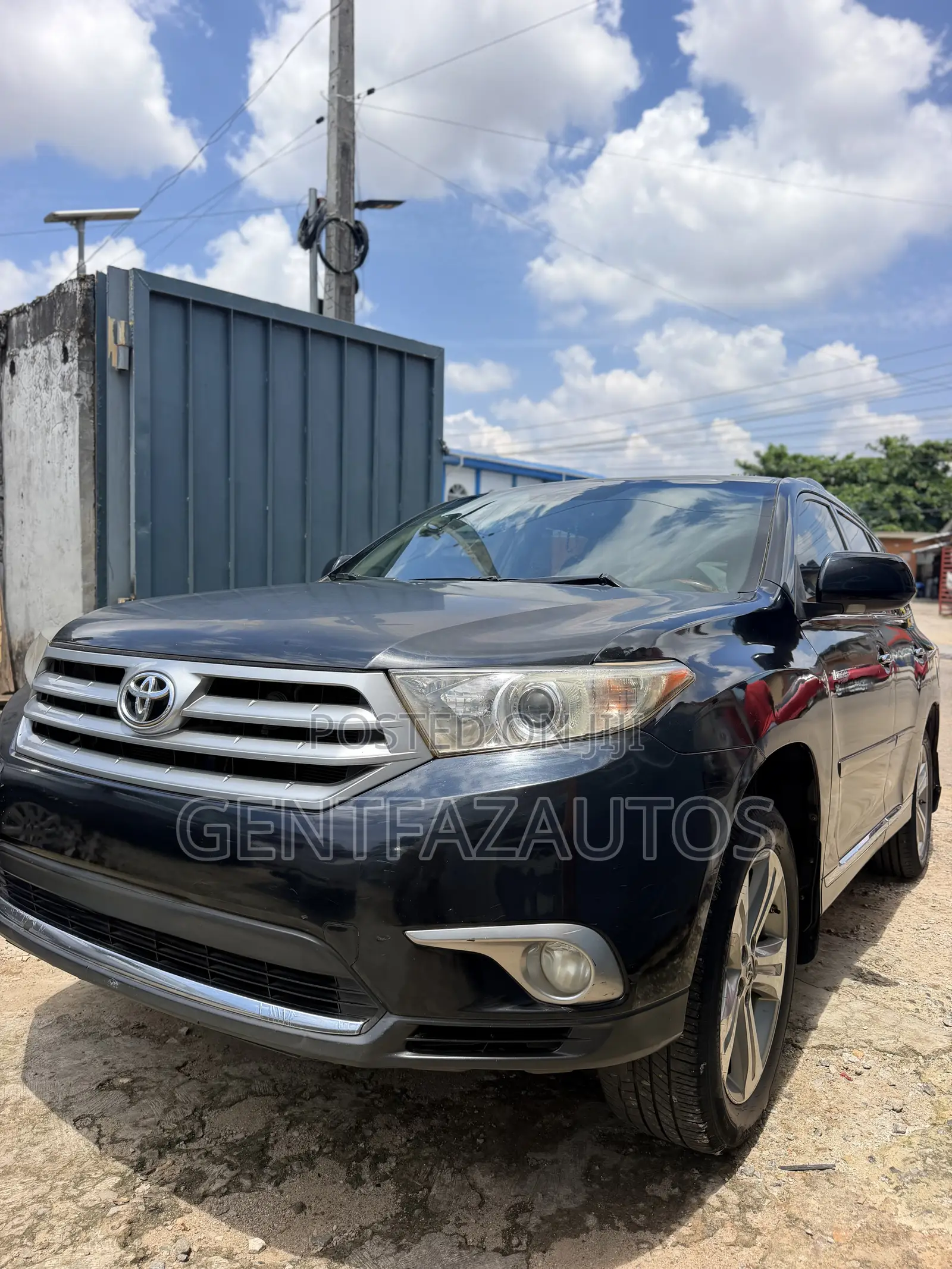 Toyota Highlander Limited 2011 Black