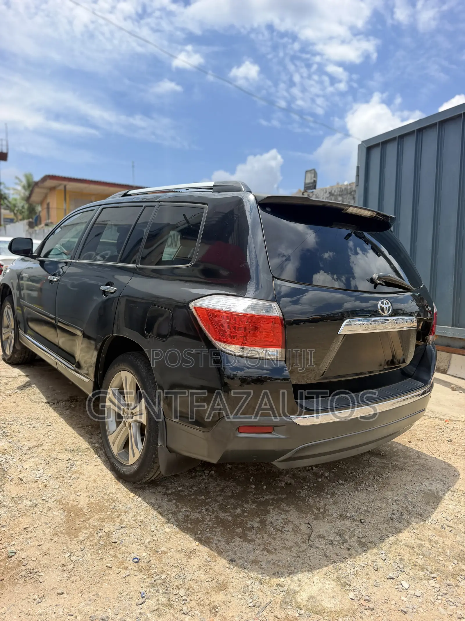 Toyota Highlander Limited 2011 Black