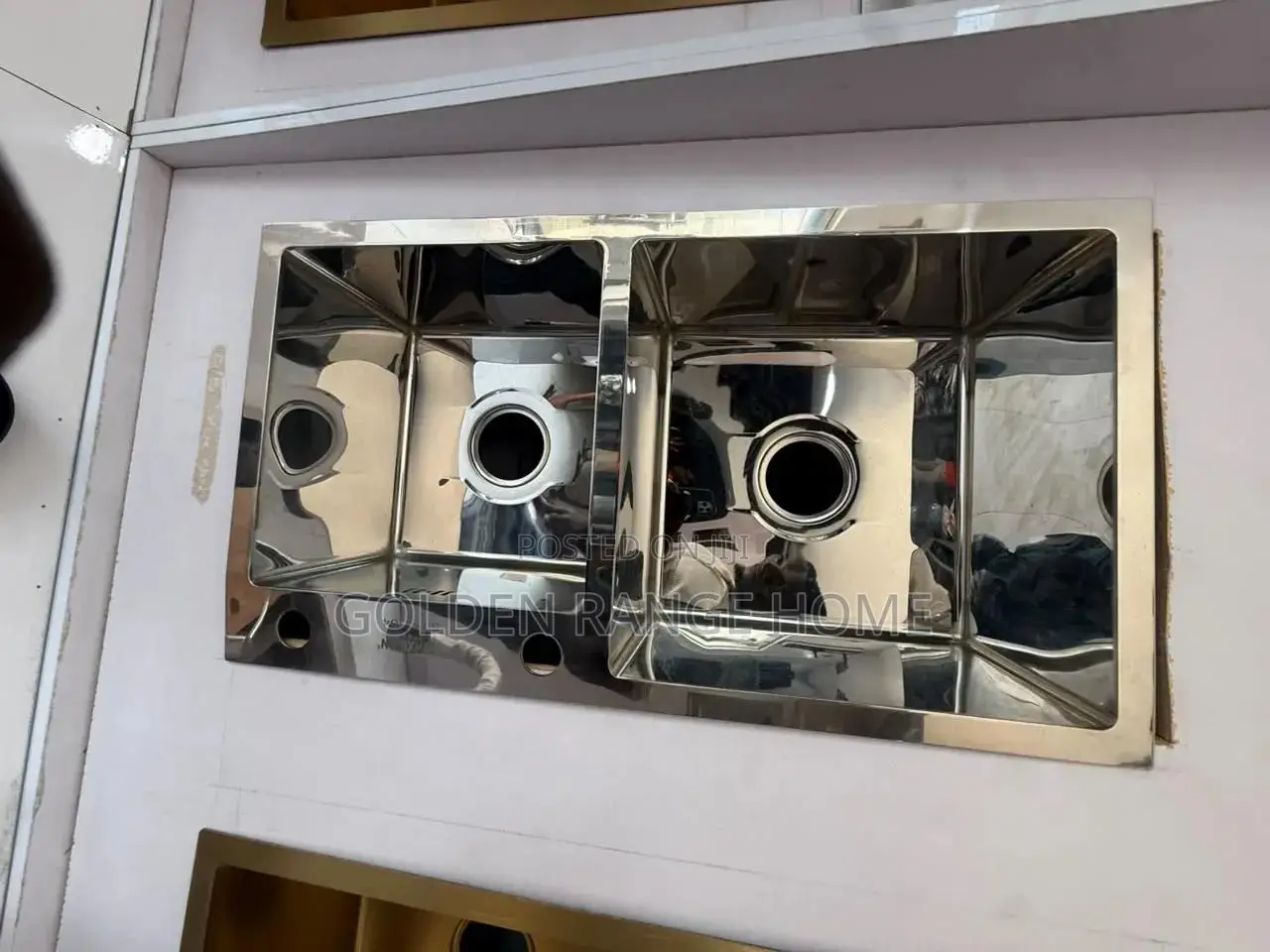 Stainless Steel Double Bowl Kitchen Sink