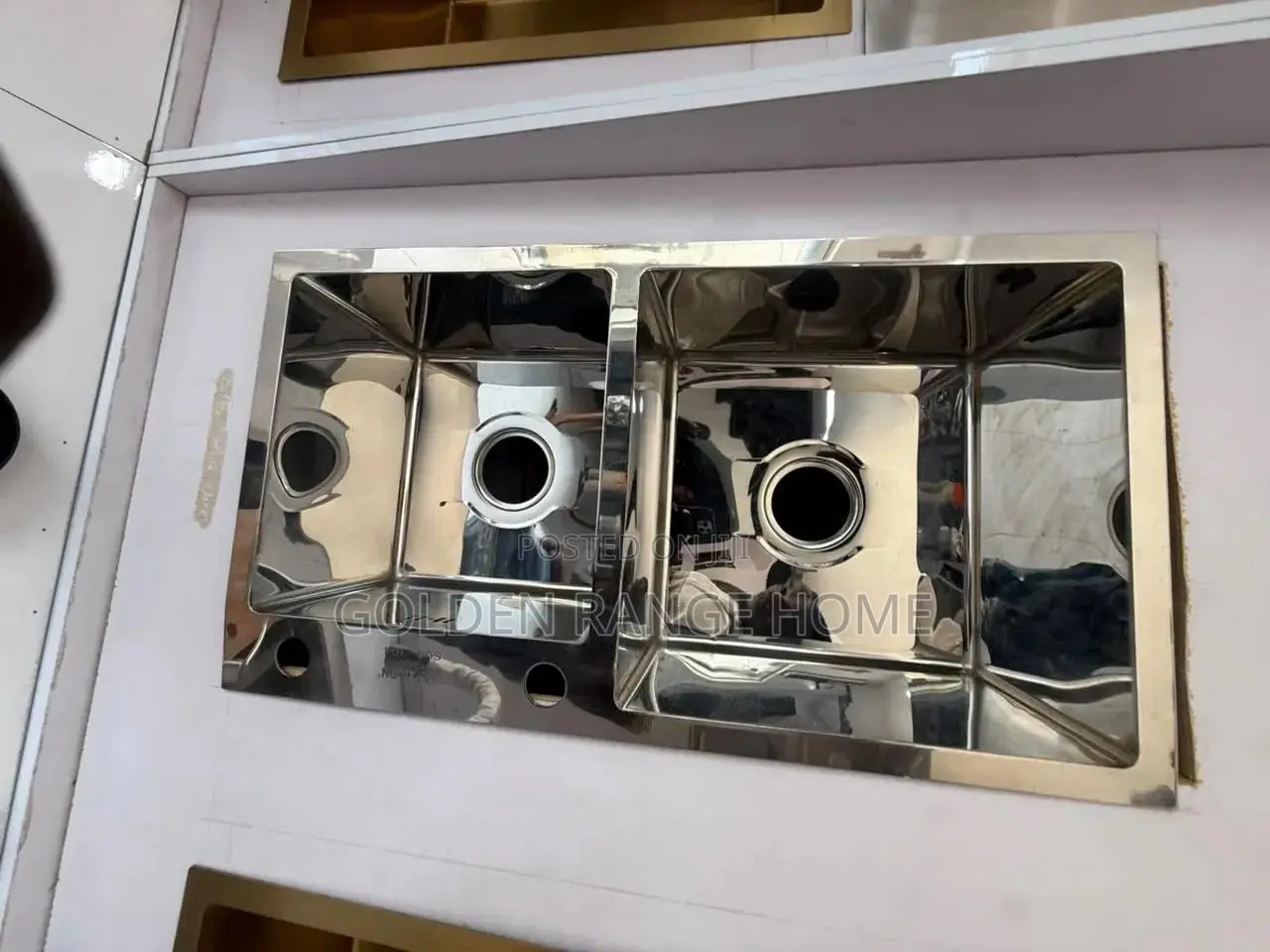 Stainless Steel Double Bowl Kitchen Sink