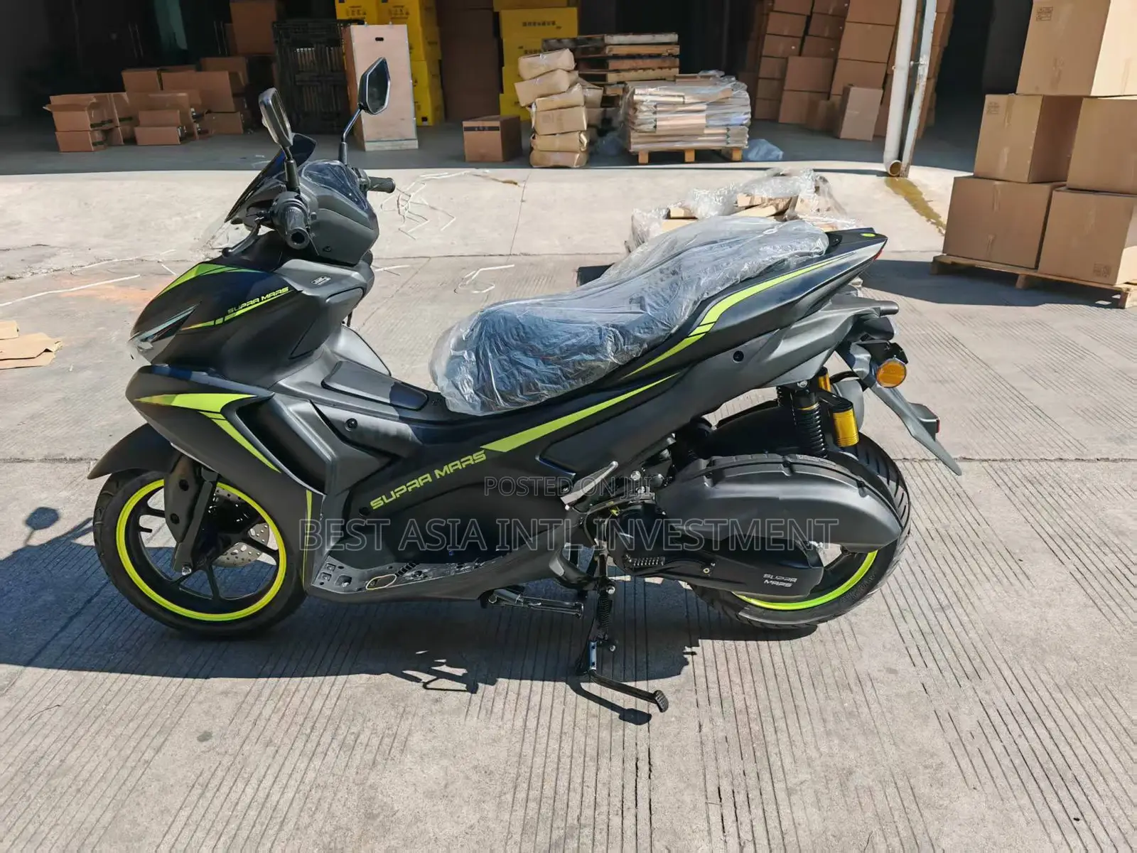 New Motorcycle 2025 Green