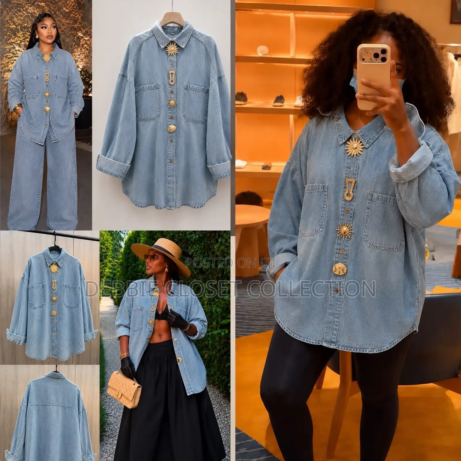 A Fashionable Jeans Shirt
