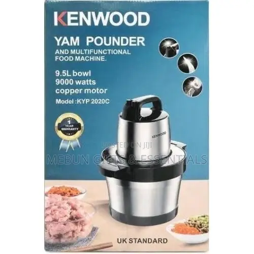 9.5L Kenwood Yam Pounder 900watts