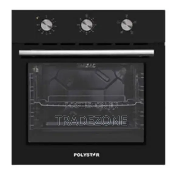 Polystar 60CM Tempered Glass Electric Built-in Oven + Chicken Roaster