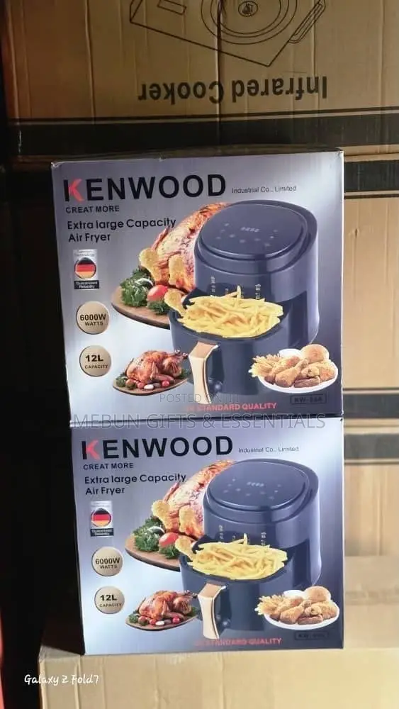 12L Multifunctional Oil-Free Extra Large Capacity Electric Air Fryer