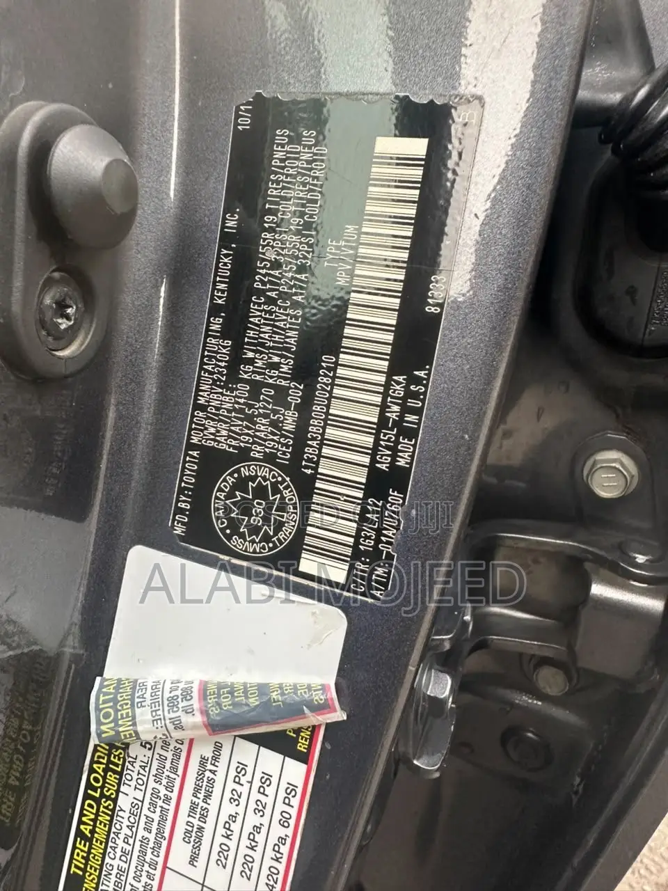 Toyota Venza Limited 2012 Gray