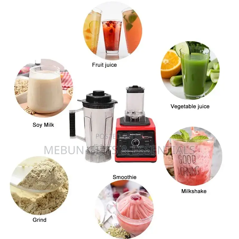 2 in 1 SILVER CREST 5L Commercial Blender & Grinder