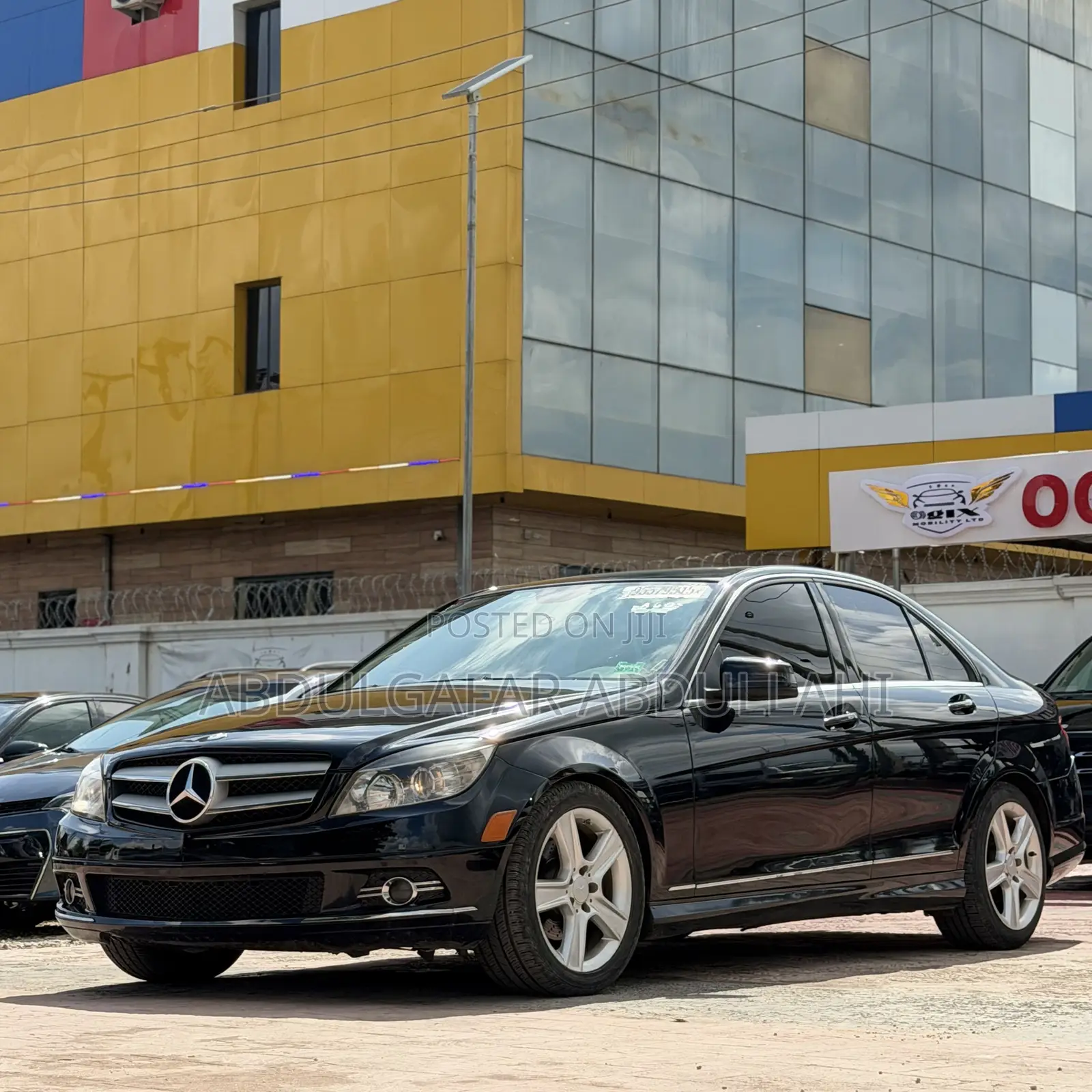 Mercedes-Benz C300 Sport 4Matic Sedan AWD (3.0L 6cyl 7A) 2010 Black