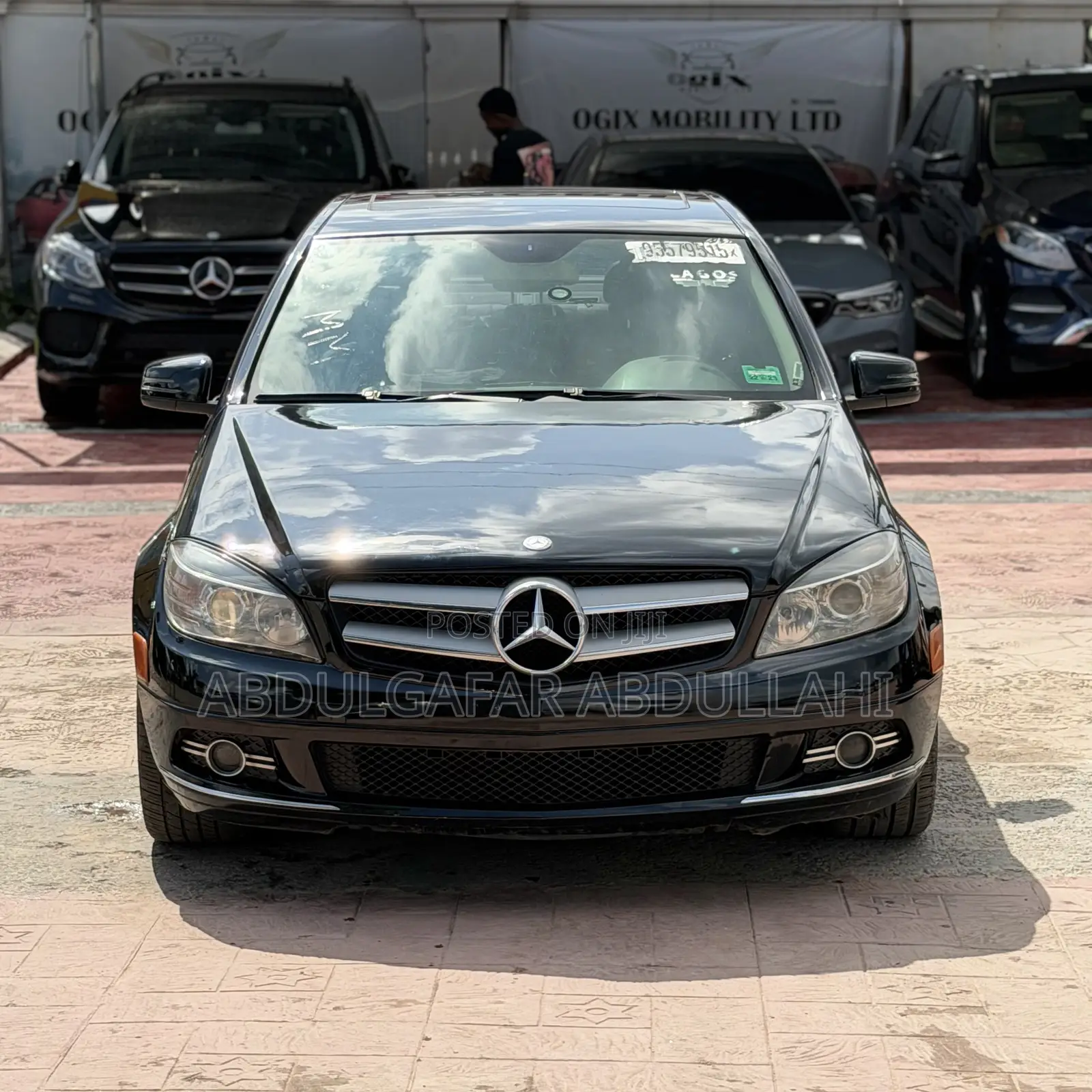Mercedes-Benz C300 Sport 4Matic Sedan AWD (3.0L 6cyl 7A) 2010 Black