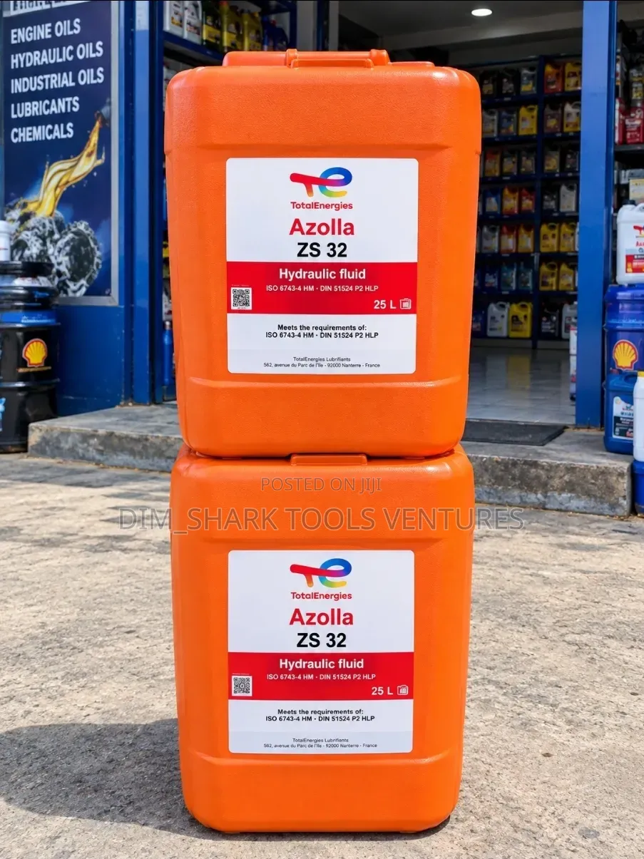 25-Liter of TotalEnergies Azolla ZS 32 Hydraulic Fluid
