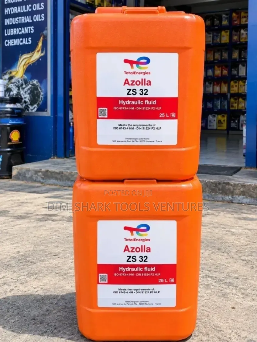 25-Liter of TotalEnergies Azolla ZS 32 Hydraulic Fluid