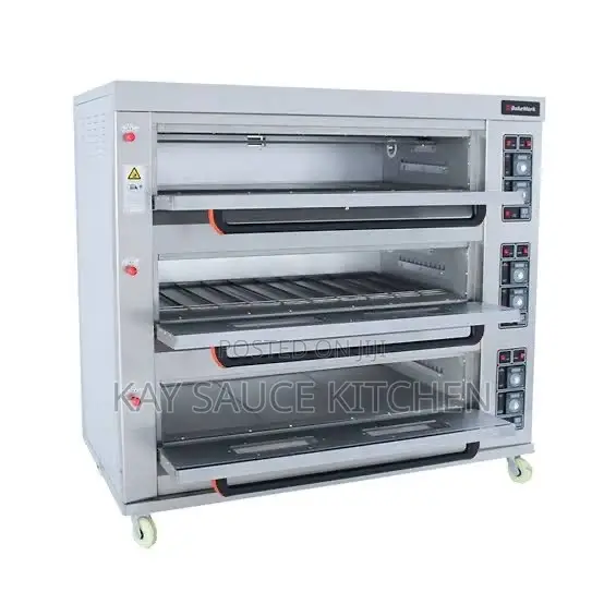 3 Deck 9trays Oven