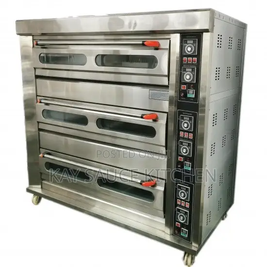 3 Deck 9trays Oven
