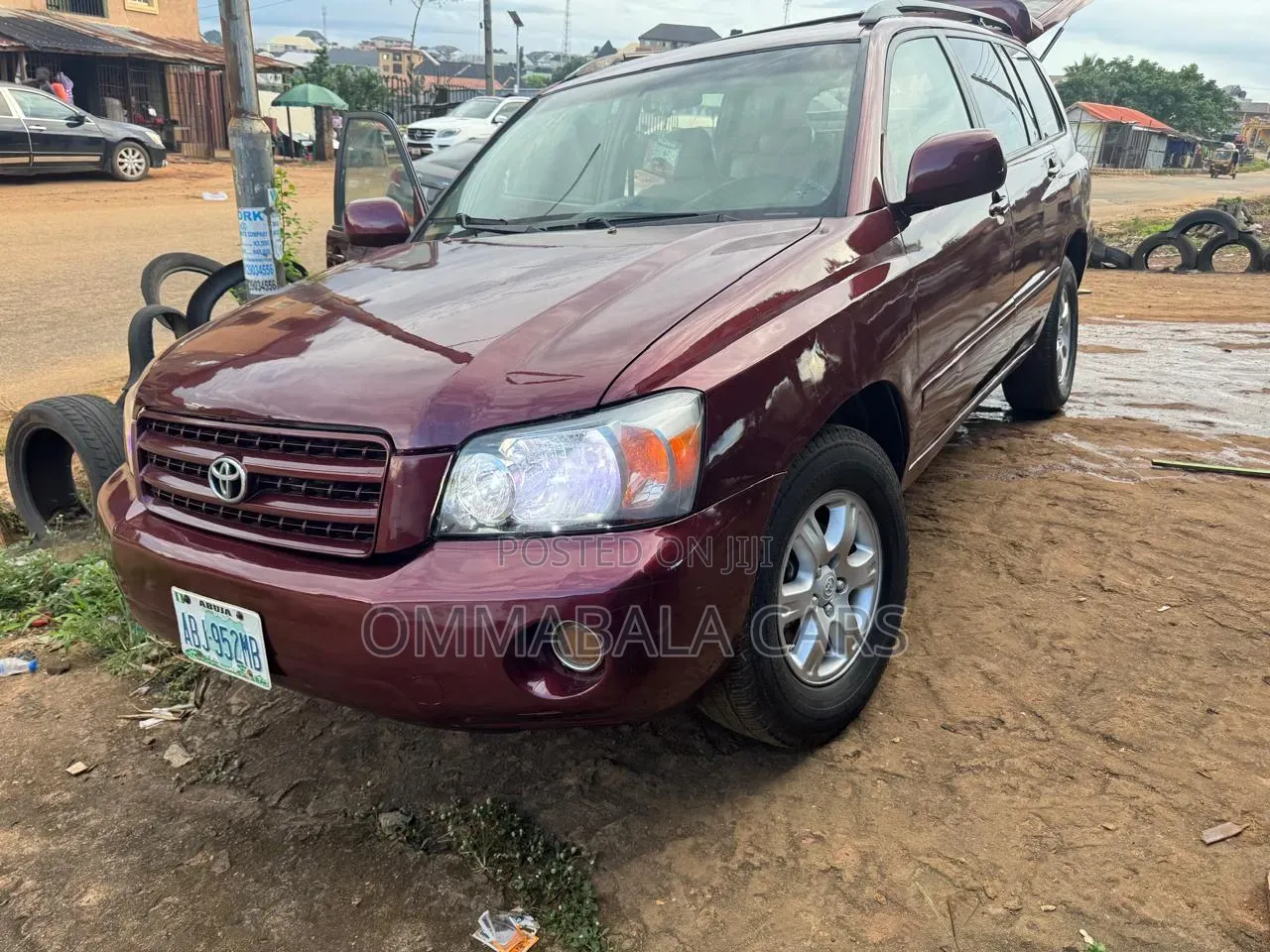 Toyota Highlander 2004 Red