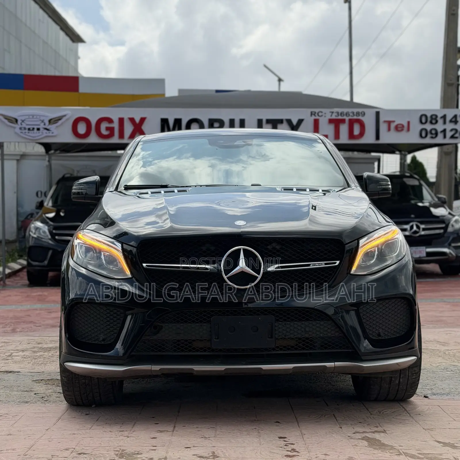 Mercedes-Benz GLE-Class AMG GLE 43 4MATIC 2017 Black