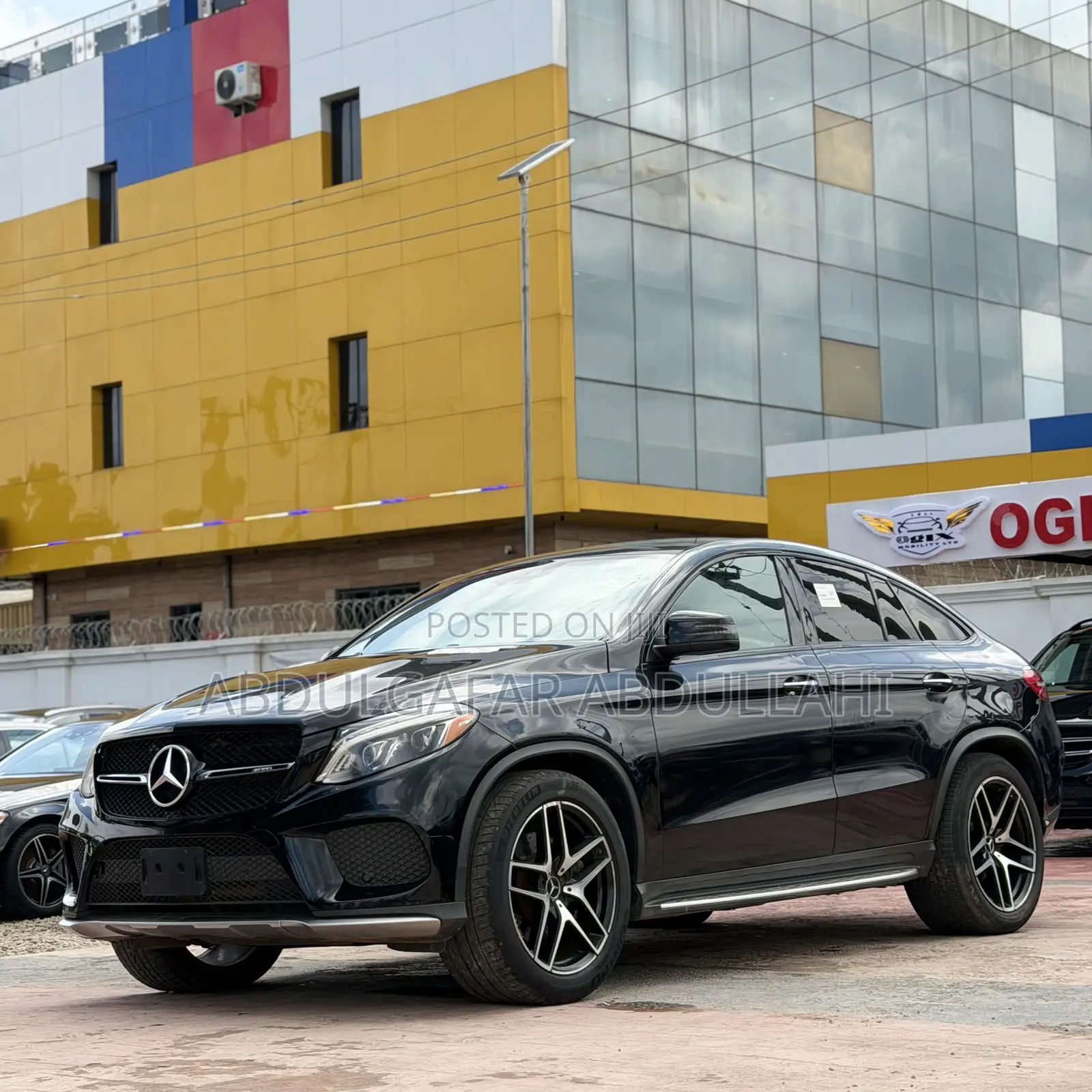 Mercedes-Benz GLE-Class AMG GLE 43 4MATIC 2017 Black