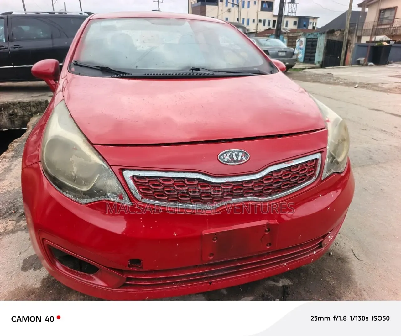 Kia Rio 2012 Red