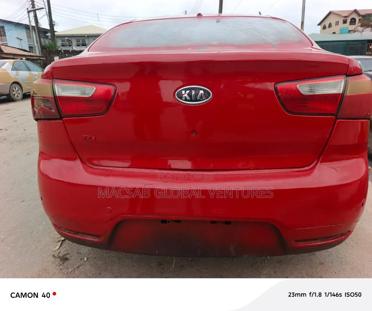 Kia Rio 2012 Red