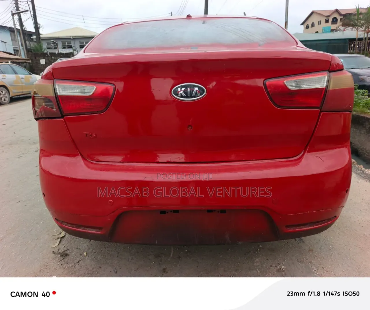 Kia Rio 2012 Red
