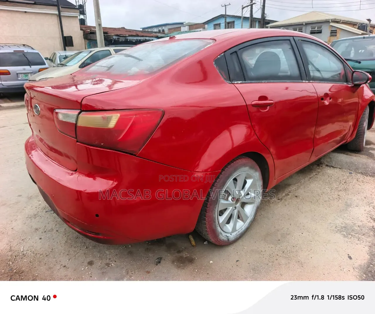 Kia Rio 2012 Red