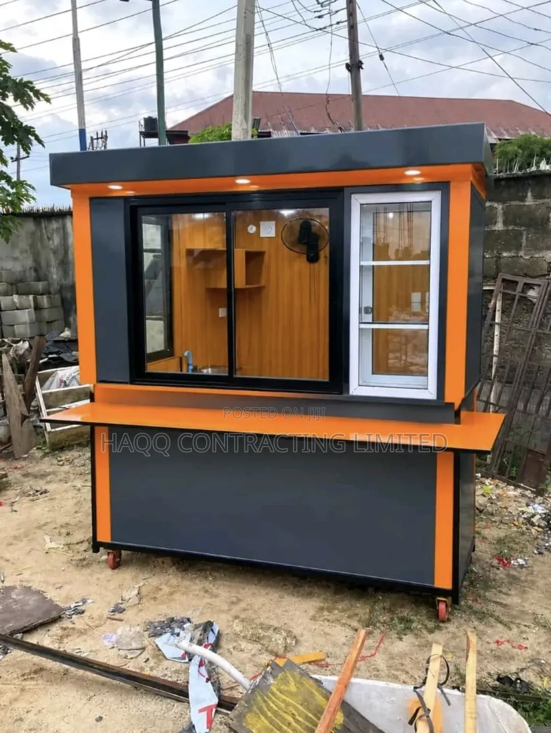 Durable and Portable Food Kiosk