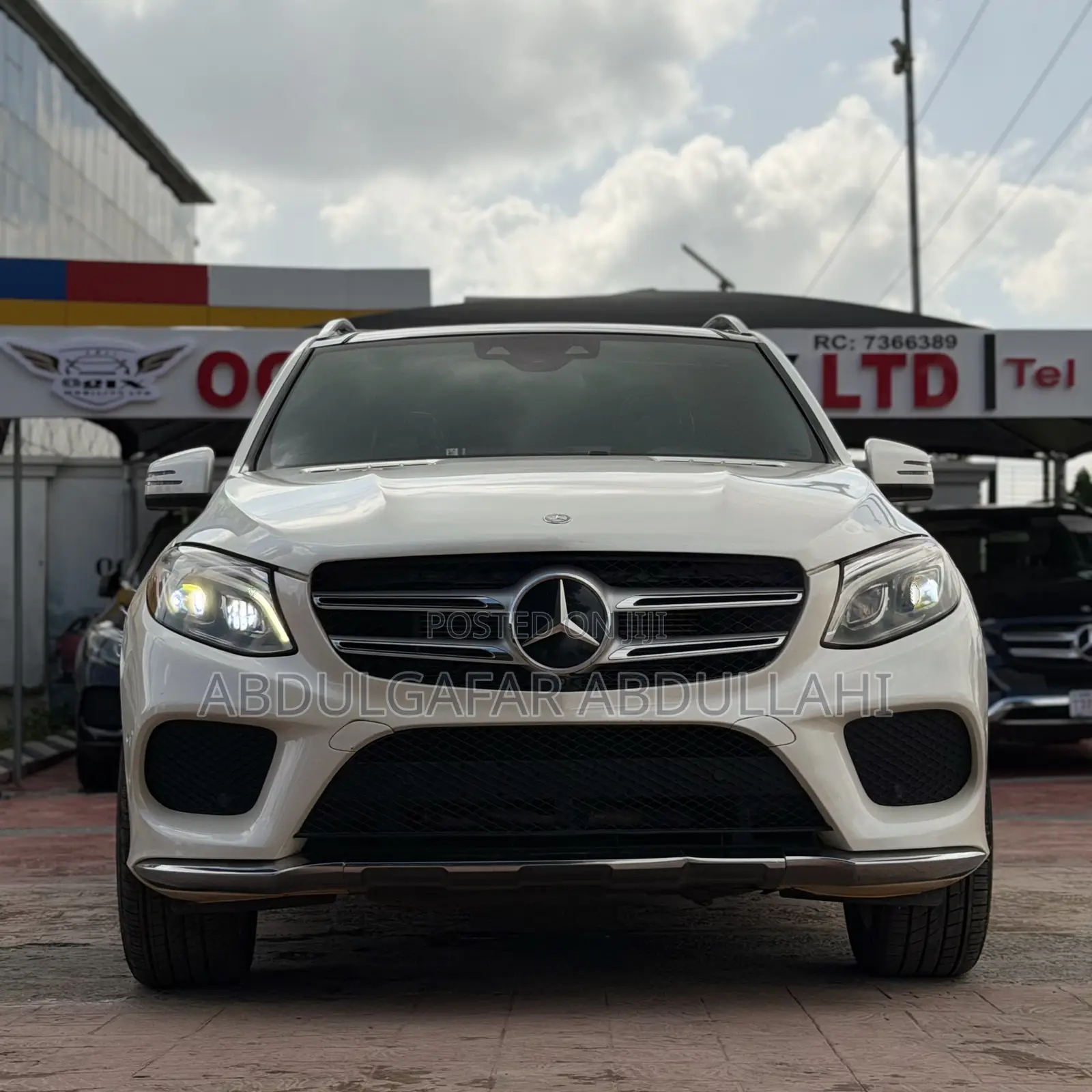 Mercedes-Benz GLE-Class GLE 350d 4MATIC 2017 White