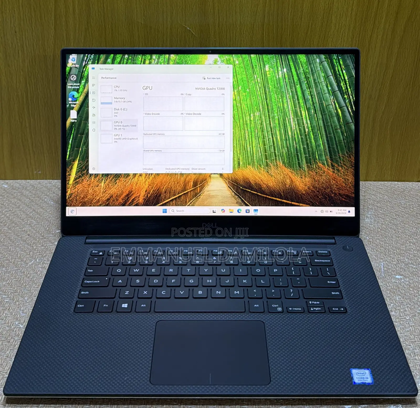 Laptop Dell Precision 5540 16GB Intel Core i9 SSD 512GB