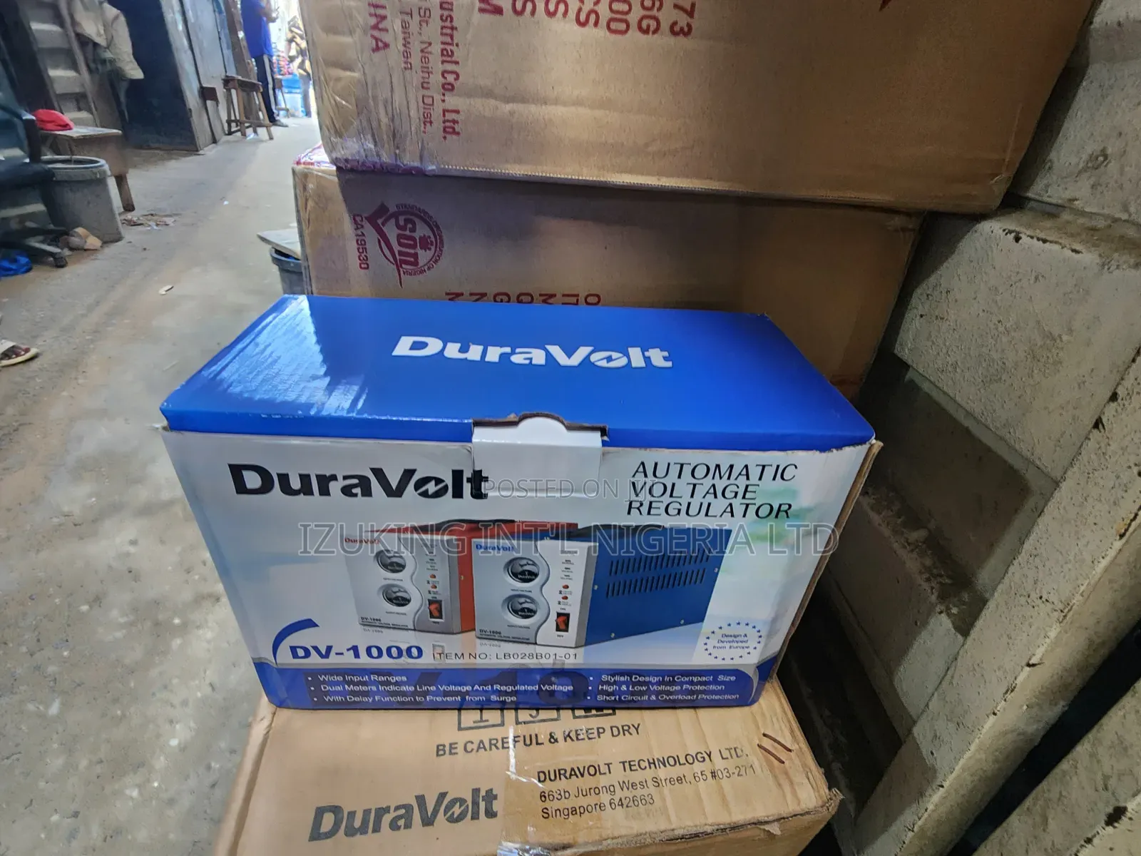 Duravolt 1KVA Automatic Voltage Stabilizer(AVR) -1000watts