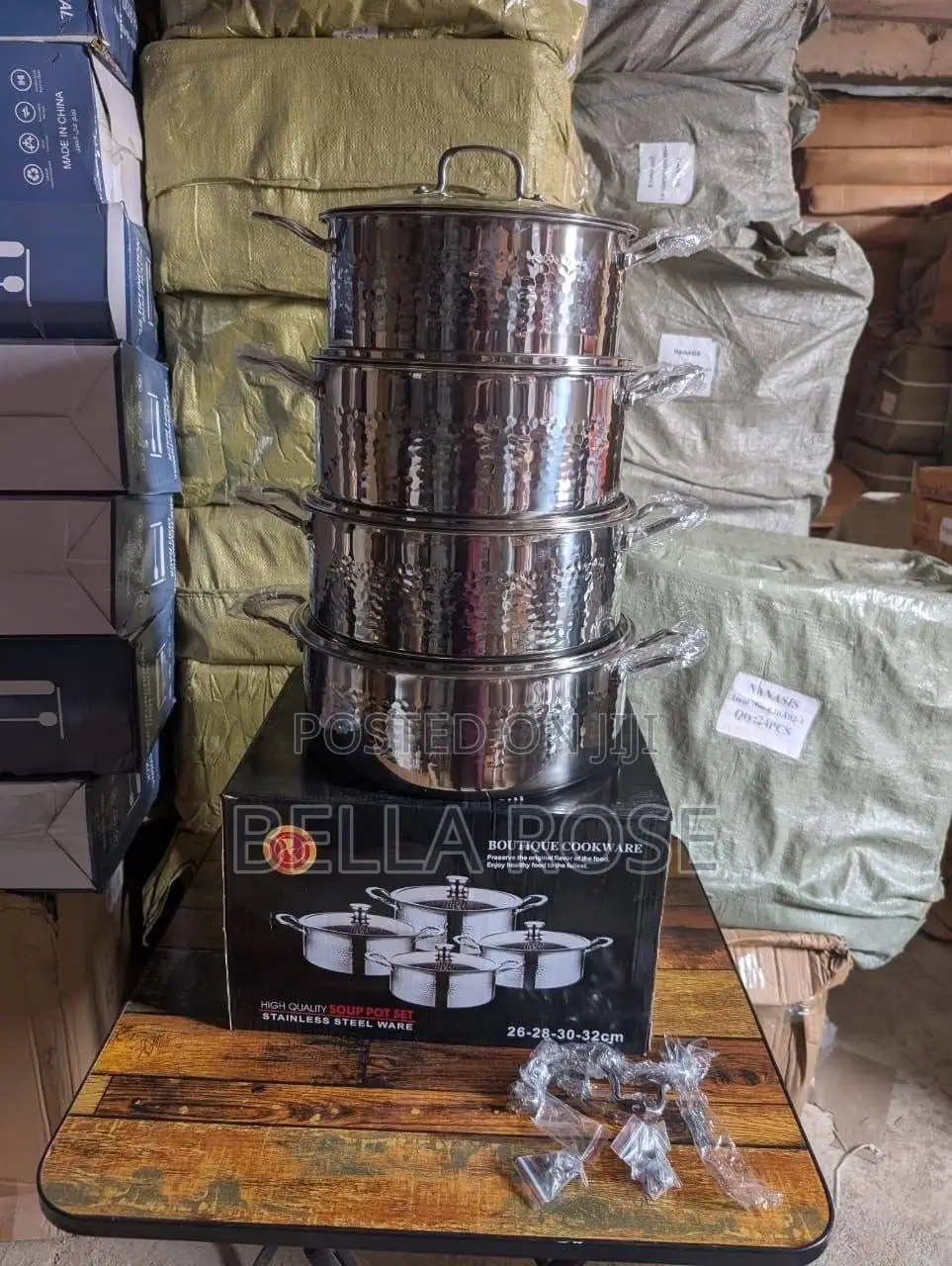 Zepter 4pcs Stainless Steel Pot