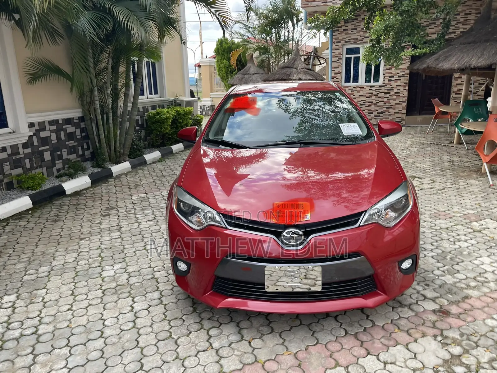 Toyota Corolla LE 4dr Sedan (1.8L 4cyl CVT) 2015 Red