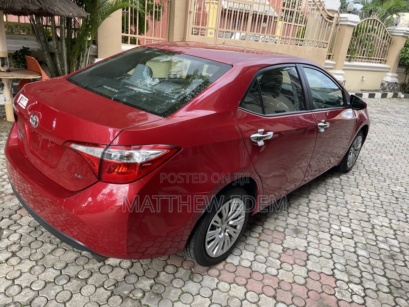 Toyota Corolla LE 4dr Sedan (1.8L 4cyl CVT) 2015 Red