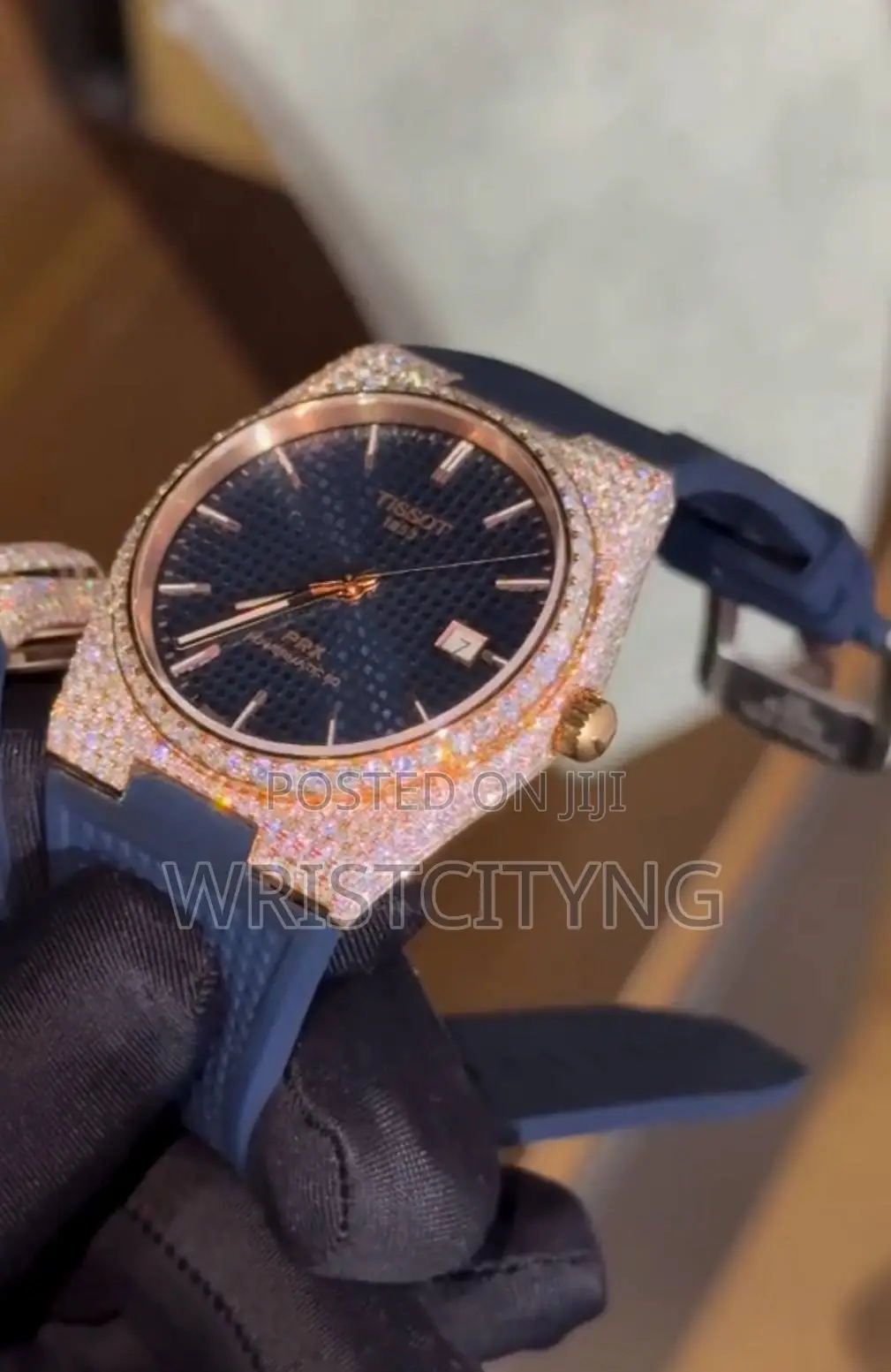 VVS 100% BussDown Moissanite Tissot Watch
