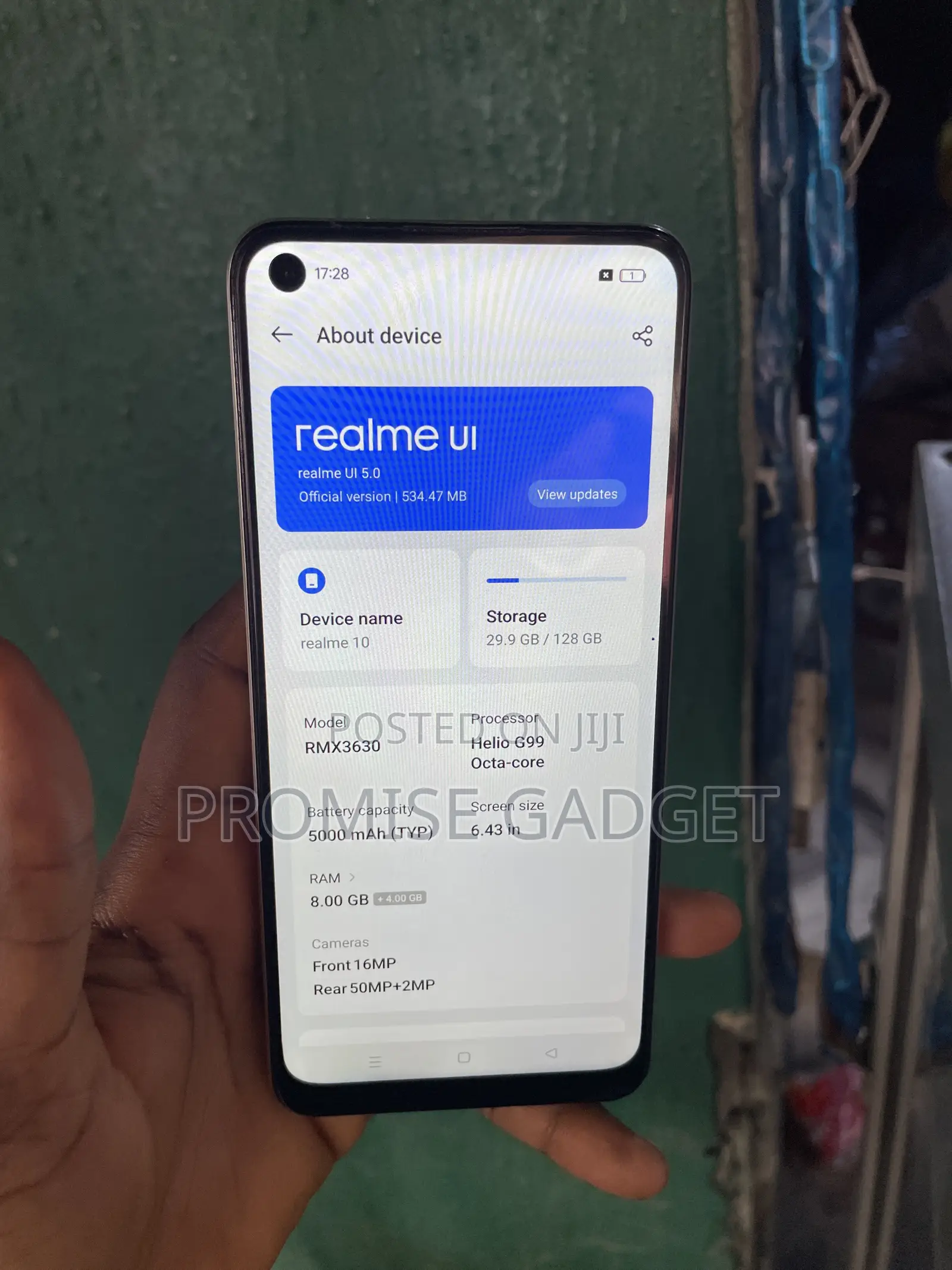 Realme 10 128 GB Black