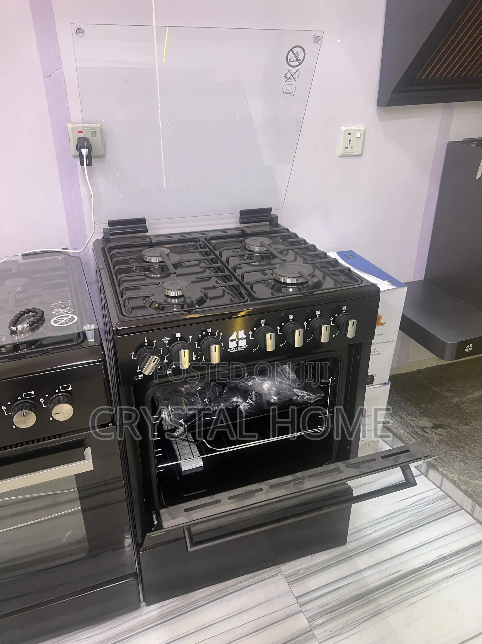 Italian 4 Burner With Oven and Grill